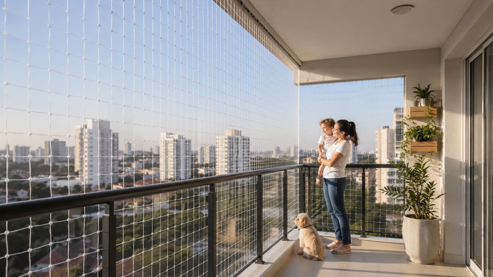 Quanto custa uma tela de proteção para sacada de apartamento